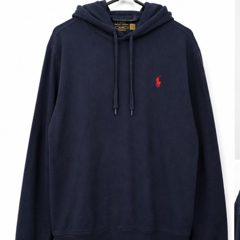Polo-ralph-lauren Navy Hoodie - Picture 1 of 6